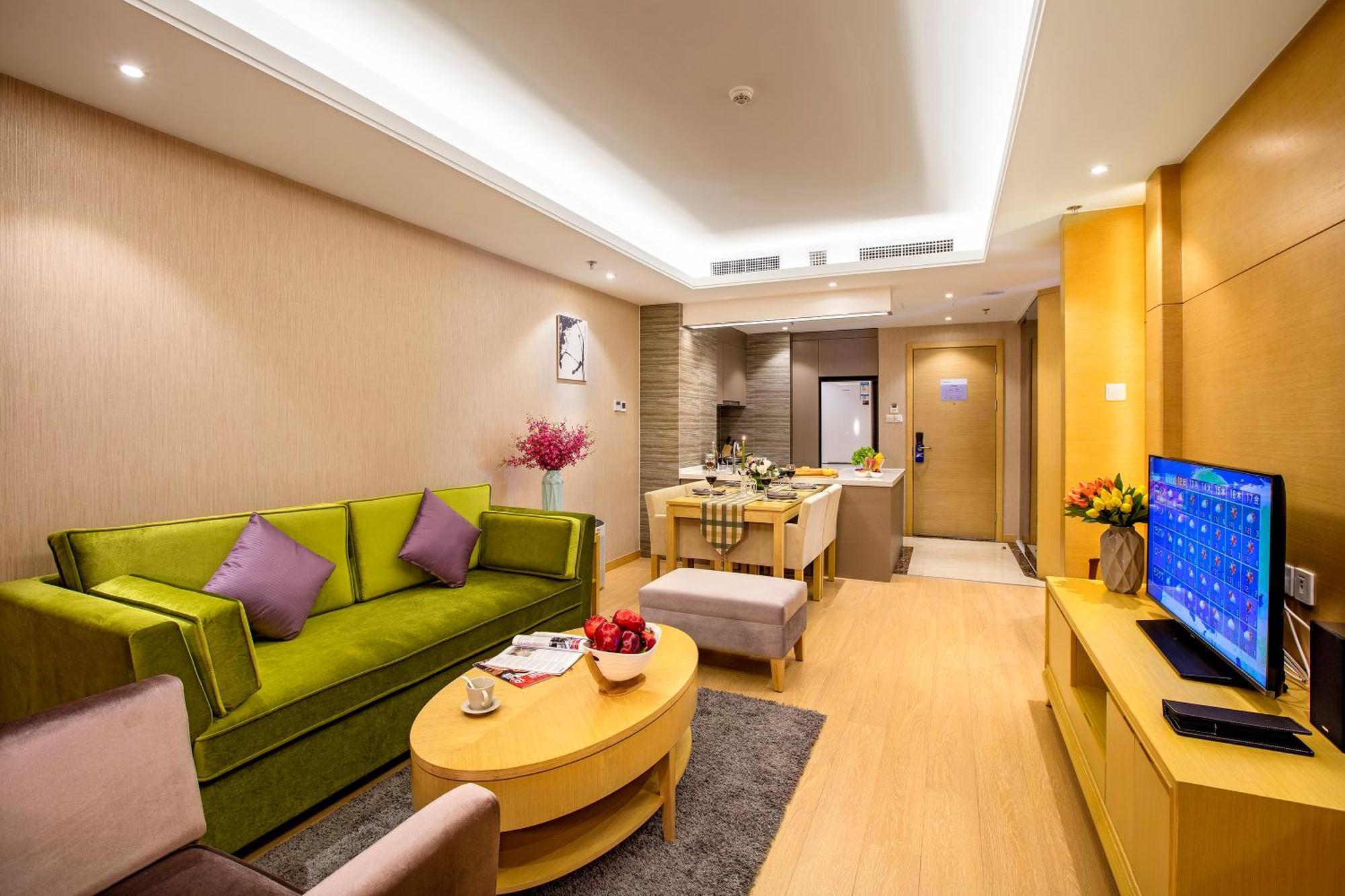 Ariva Tianjin Zhongbei Hotel & Serviced Apartment Exterior foto
