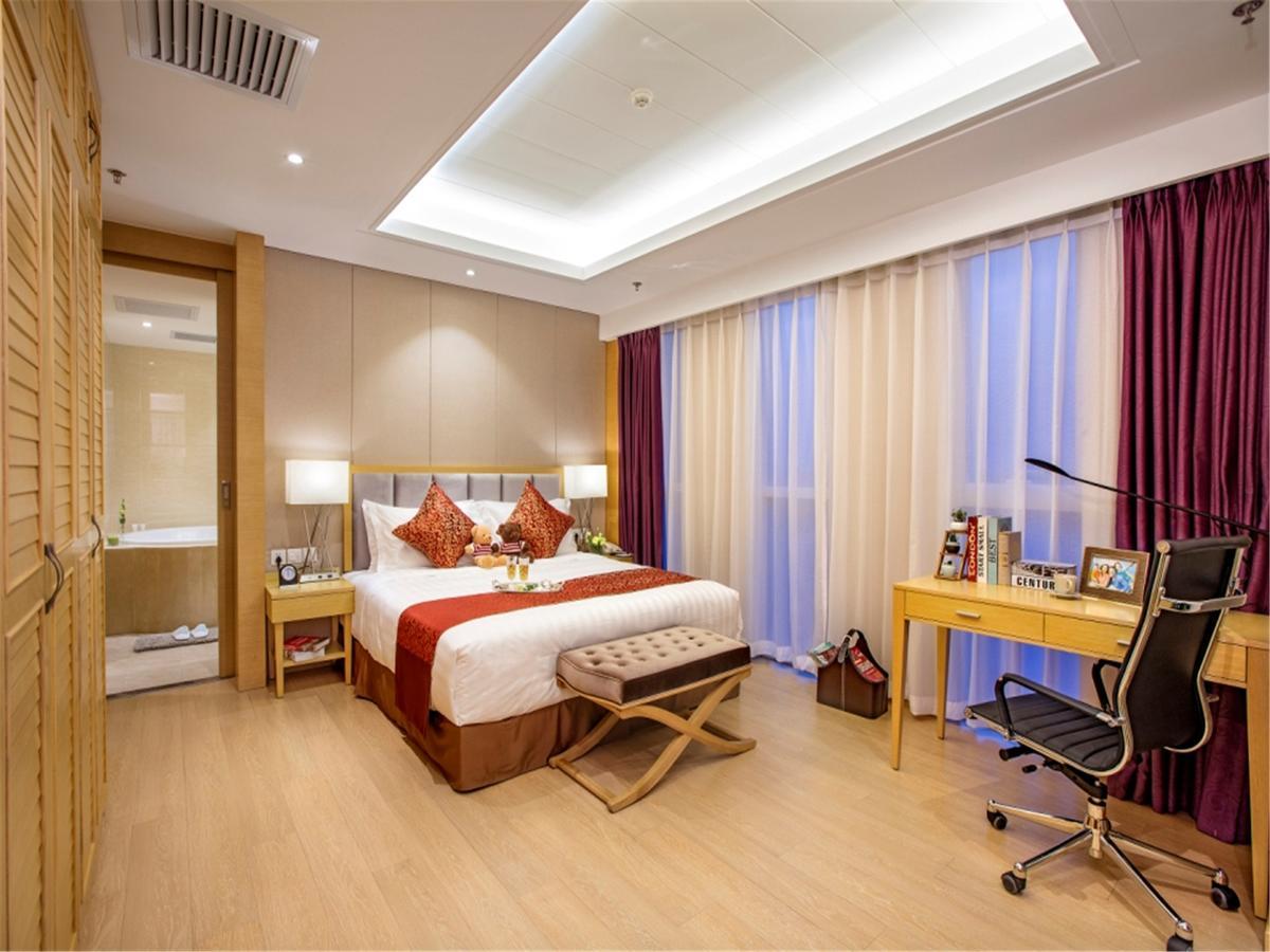 Ariva Tianjin Zhongbei Hotel & Serviced Apartment Exterior foto